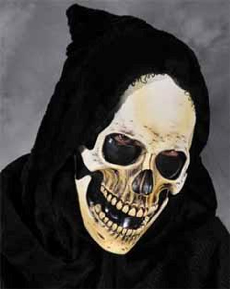 Hooded Grim Skull- Adult Size