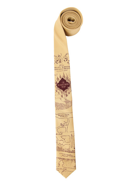 Marauders Map Harry Potter Necktie