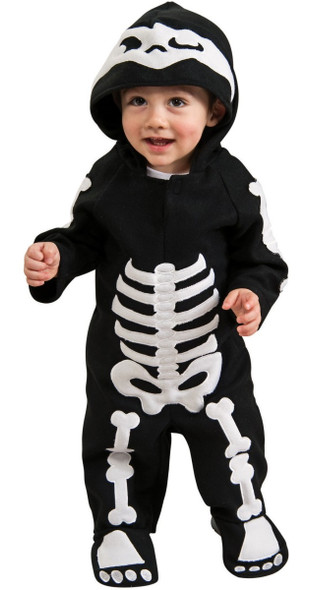 Infant/Toddler's Skeleton Romper Costume