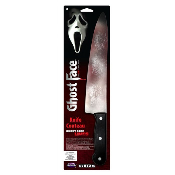 Ghostface Bloody Knife | Scream Franchise | Props and Play Weapons