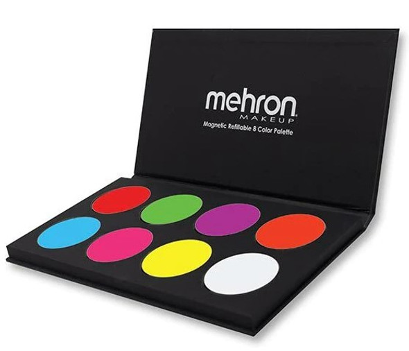 Mehron Paradise Makeup - 8 Color Palette - Neon