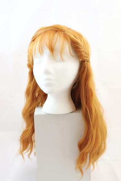 Anna Frozen 2 Inspired Rockstar Character Wigs