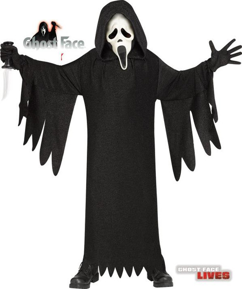Ghostface 25th Anv. Costume Child | Scream Franchise | Childrens Costumes