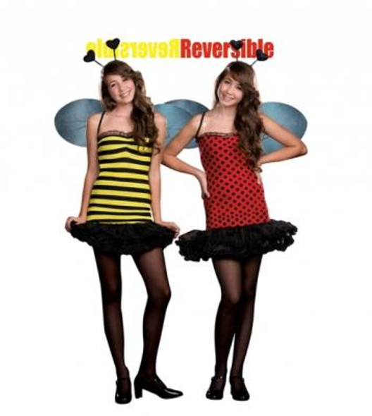 Reversible Ladybug & Bumble Bee Tutu Costume | Bugs and Insects | Childrens Costumes