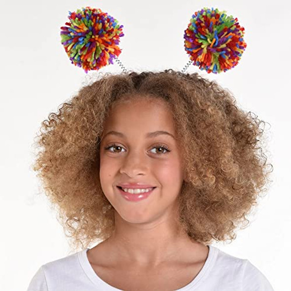 Pom Pom Headbopper Rainbow | Sports | Hats & Headpieces