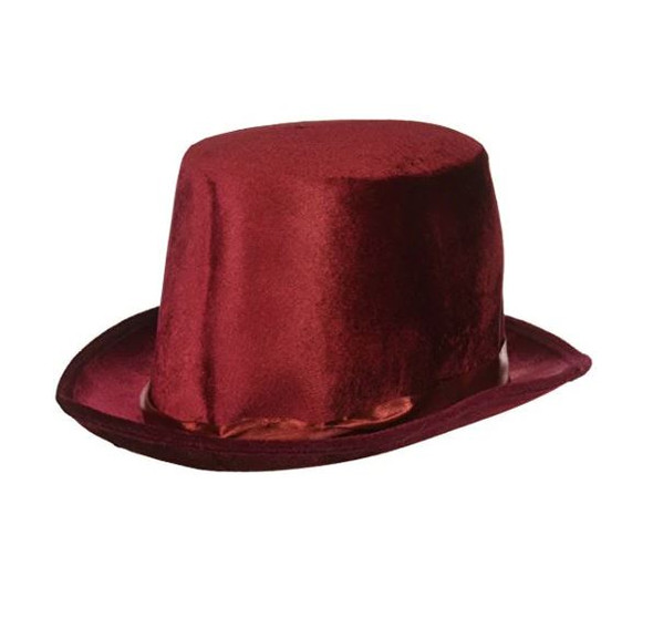 Top Hat Burgundy Deluxe | Roblox | Hats & Headpieces