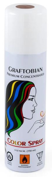 Brown Hairspray | Graftobian Professional Makeup | Hair Colour