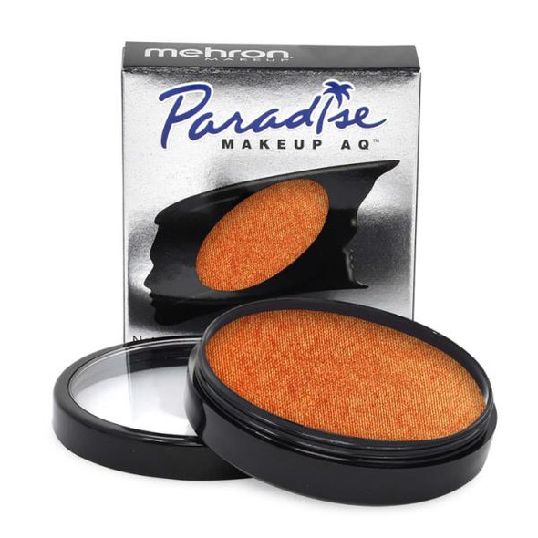 Paradise Body Paint 40G Refill | Metallic Orange | Mehron Professional Makeup