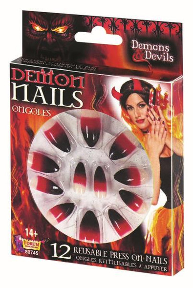 Demons and Devils Fingernails | Halloween | Nails