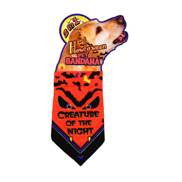 Creature of the Night | Pet Bandana | Pet Costumes