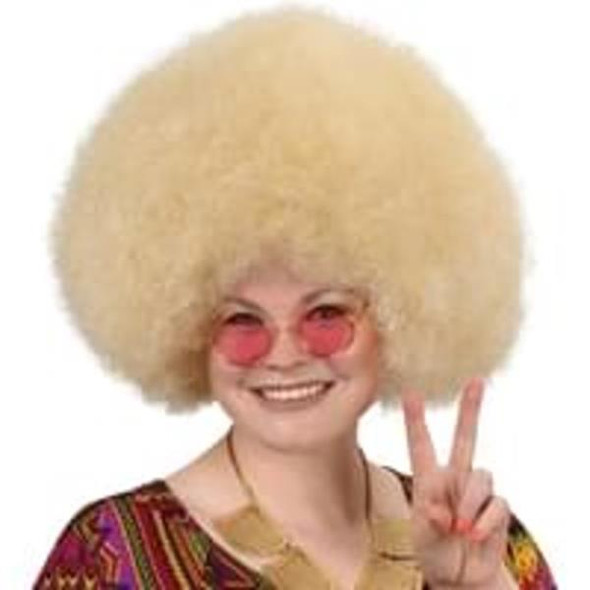 Blonde Afro Wig Deluxe | 70s | Wigs