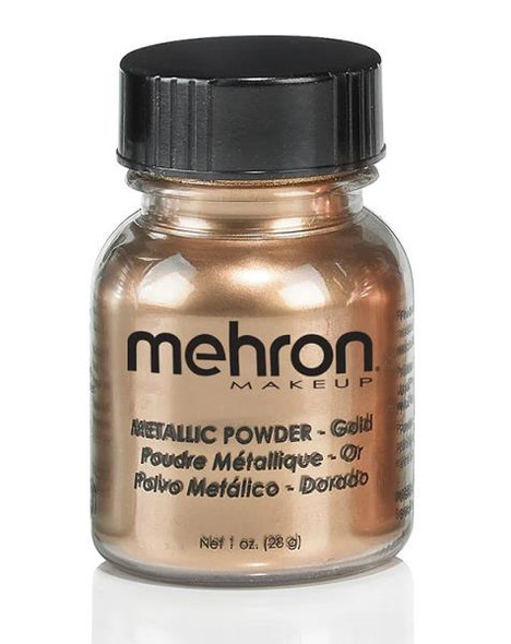 Metallic Body Powder | Gold | Mehron Professional Makeup