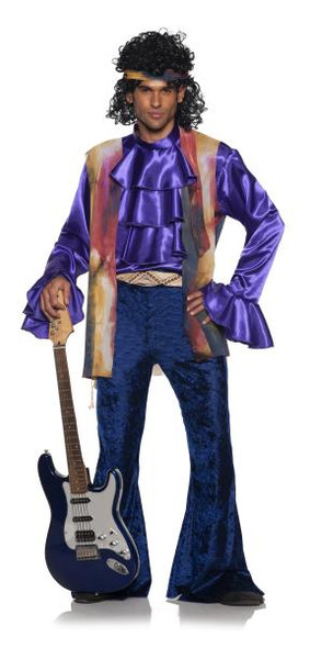 Hendrix Rock Star Costume Plus | 70s | Mens Costumes