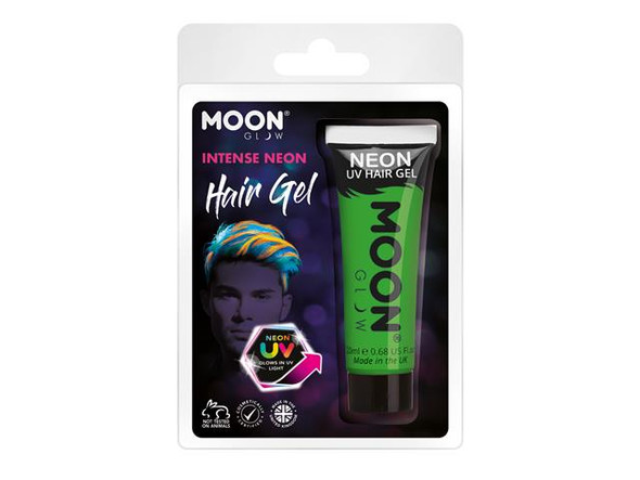 Neon UV Hair Gel | Intense Pink | Moonglow Festival Makeup