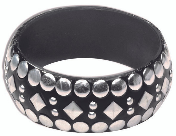 Stud Bangle | Punk Rock 80s | Costume Jewelry