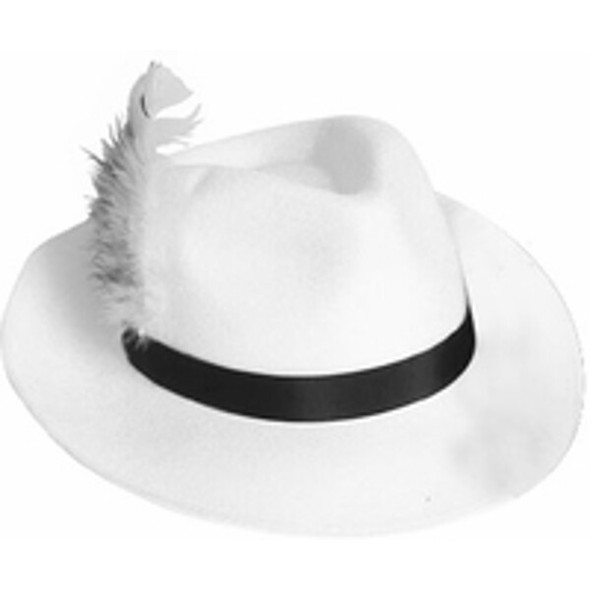 White Godfather Hat | 20s | Hats & Headpieces