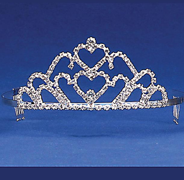 Double Heart Tiara | Theatre and Ballet | Tiaras and Crowns
