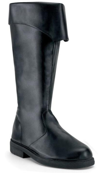 Pirate Captain Boots Black | Pirates | Costume Footwear