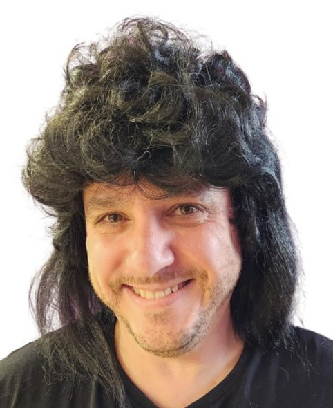 Mullet Muncher | Black | Wigs