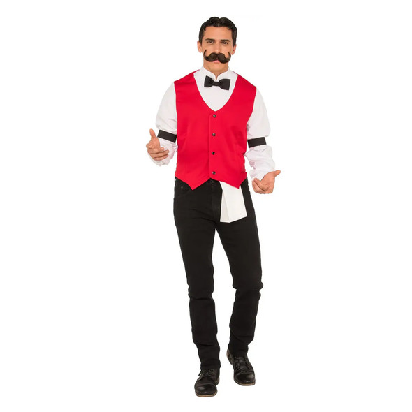 Saloon Bartender Costume Extra Large | Western | Mens Costumes