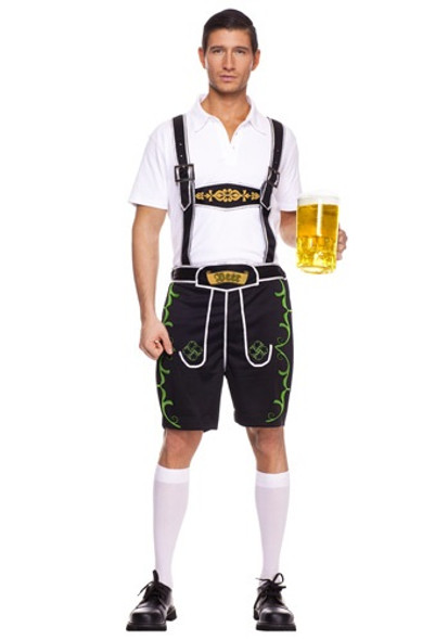 AS-IS | German Lederhosen | Adult Size Large (42-44) | Oktoberfest