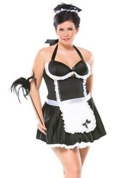 LAST OF | Retro French Maid | Adult Size Plus | Careers & Uniforms