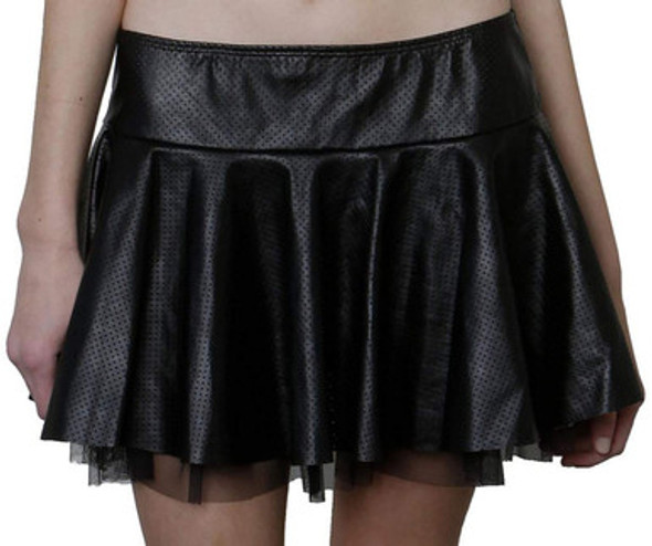 School Girl Leather Skirt