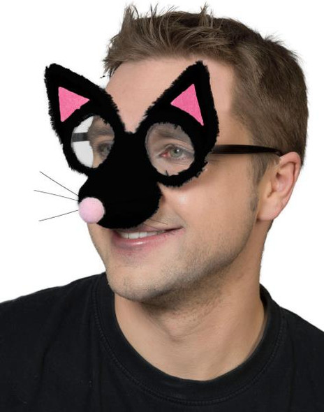 Fuzzy Cat Glasses | Animals | Novelty | Glasses and Eyeware
