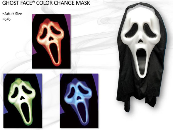 Scream Ghostface Color Change Mask | Scream | Character Masks