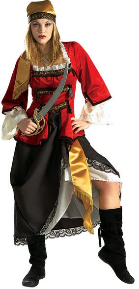 Deluxe Pirate Queen Ladies Costume
