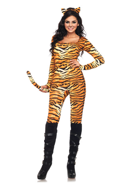 Wild Tigress Catsuit Costume