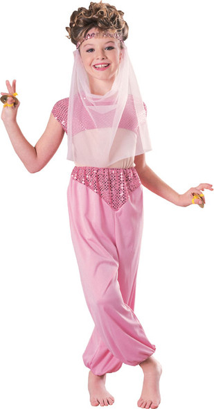Children's Harem Belly Dancer Arabian Costume