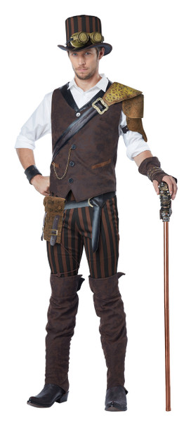 Mens Steampunk Adventurer Costume