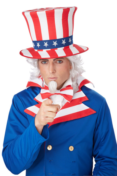 Adult Uncle Sam Wig & Goatee Set