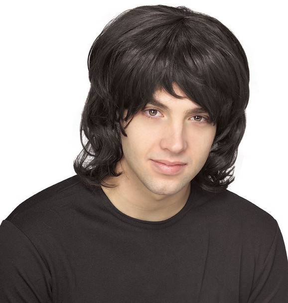 70s Shag Wig in Black