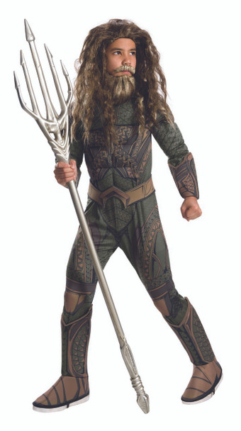 Aquaman Justice League Deluxe Kids Costume