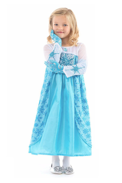 Ice Princess Blue Gown Costume