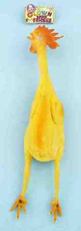 Gag Fake Clown Rubber Chicken