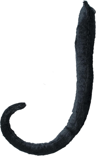 Long Black Plush Cat Tail | Animals | Accessories
