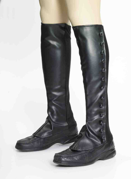 Steampunk Boot Spats BK