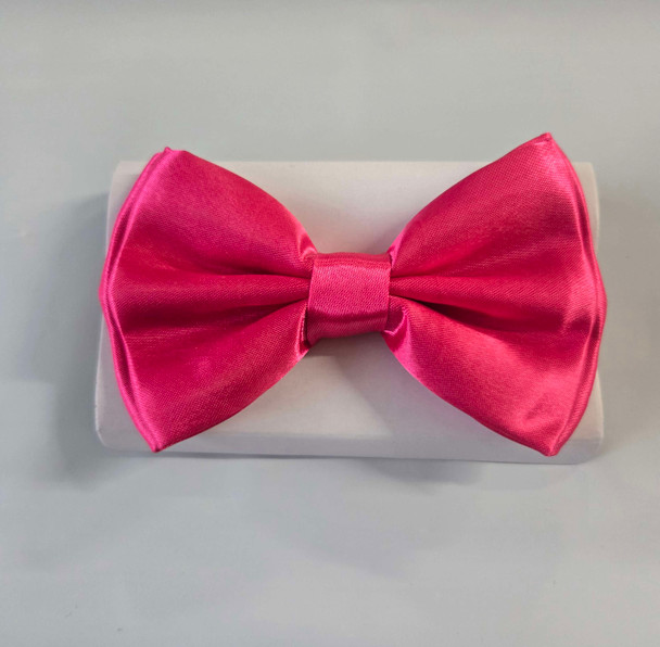 Pink Formal Satin Bow Tie | Costume Accessories and Kits