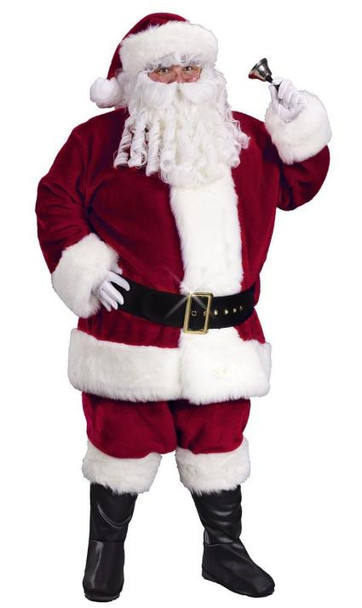 Crimson Plush Regency Santa Suit Standard | Christmas | Mens Costumes Crimson Plush Regency Santa Suit Standard | Christmas | Mens Costumes