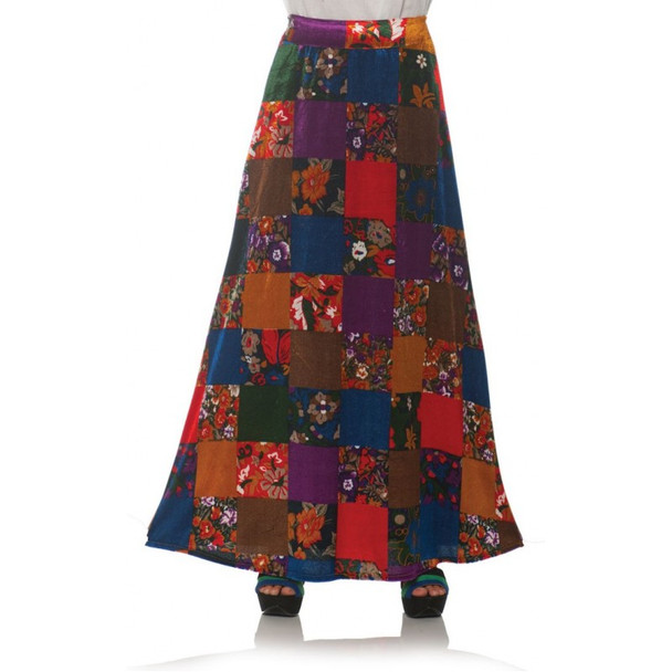 70s Patchwork Skirt