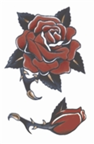 Rose Vintage Tat Temporary Tattoos