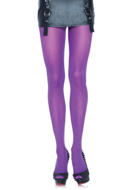 Nylon Tights - Purple at the Costume Shoppe