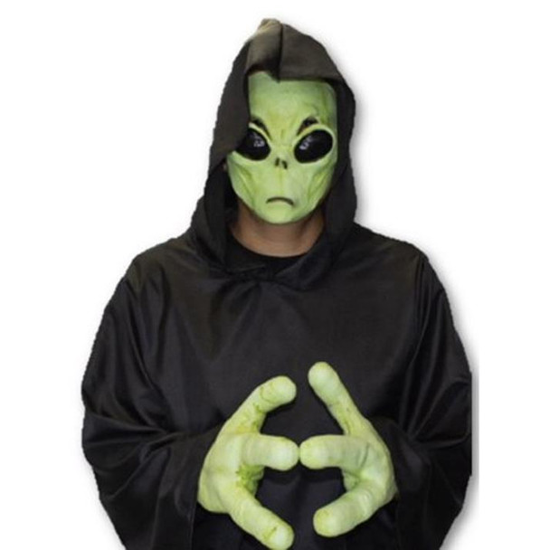 Alien Face and Hands | Aliens | Costume Kits - The Costume Shoppe