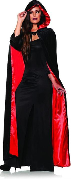 RD Velvet Hooded Cape