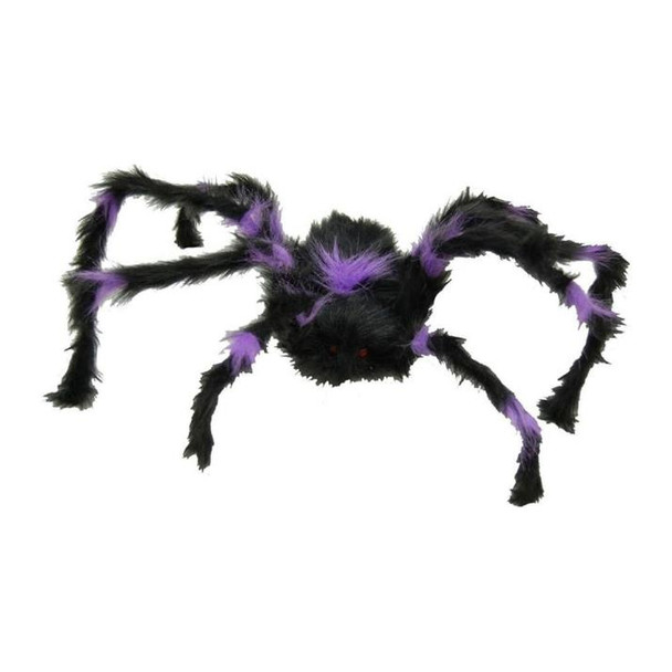 30 Inch Posable Hairy Spider Decor | Halloween Decor | Novelty and Decor