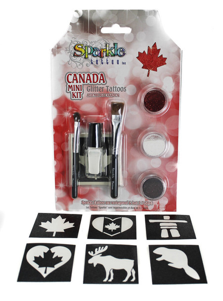 Canada Mini Kit | Temporary Tattoos | Makeup