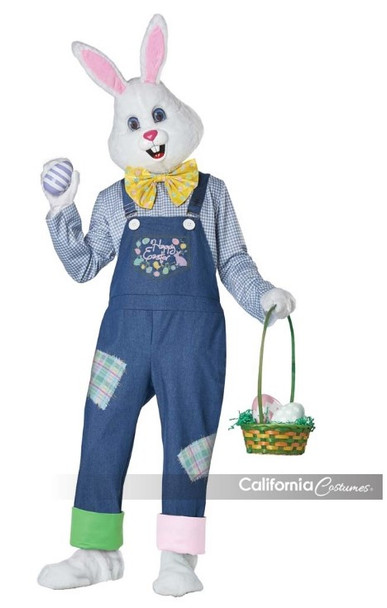 Happy Easter Bunny Mascot | Easter | Adult Costumes